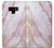 S3482 Soft Pink Marble Graphic Print Etui Coque Housse pour Note 9 Samsung Galaxy Note9