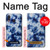 S3439 Tissu Indigo Tie Dye Etui Coque Housse pour Samsung Galaxy A40