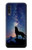 S3555 Wolf Howling Million Star Etui Coque Housse pour Samsung Galaxy A50
