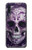 S3582 Purple Sugar Skull Etui Coque Housse pour Samsung Galaxy A50