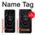 S3619 Lion noir gothique Etui Coque Housse pour Samsung Galaxy A50