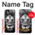 S3372 Lion Visage Etui Coque Housse pour Samsung Galaxy A70