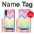 S3514 Arc en ciel Zigzag Etui Coque Housse pour Samsung Galaxy A70