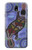 S3387 Platypus Australian Aboriginal Art Etui Coque Housse pour Samsung Galaxy J7 (2018), J7 Aero, J7 Top, J7 Aura, J7 Crown, J7 Refine, J7 Eon, J7 V 2nd Gen, J7 Star