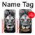 S3372 Lion Visage Etui Coque Housse pour Samsung Galaxy J3 (2018), J3 Star, J3 V 3rd Gen, J3 Orbit, J3 Achieve, Express Prime 3, Amp Prime 3