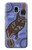 S3387 Platypus Australian Aboriginal Art Etui Coque Housse pour Samsung Galaxy J3 (2018), J3 Star, J3 V 3rd Gen, J3 Orbit, J3 Achieve, Express Prime 3, Amp Prime 3
