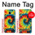 S3459 tie Dye Etui Coque Housse pour Samsung Galaxy J3 (2018), J3 Star, J3 V 3rd Gen, J3 Orbit, J3 Achieve, Express Prime 3, Amp Prime 3