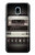 S3501 Vintage Cassette Player Etui Coque Housse pour Samsung Galaxy J3 (2018), J3 Star, J3 V 3rd Gen, J3 Orbit, J3 Achieve, Express Prime 3, Amp Prime 3