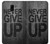 S3367 Never Give Up Etui Coque Housse pour Samsung Galaxy J6 (2018)