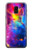S3371 Nebula Sky Etui Coque Housse pour Samsung Galaxy J6 (2018)