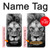 S3372 Lion Visage Etui Coque Housse pour Samsung Galaxy J6 (2018)