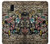 S3394 Graffiti Wall Etui Coque Housse pour Samsung Galaxy J6 (2018)