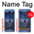 S3410 Loup Dream Catcher Etui Coque Housse pour Samsung Galaxy J6 (2018)