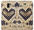S3417 Diamond Rattle Snake Graphic Print Etui Coque Housse pour Samsung Galaxy J6 (2018)