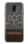 S3475 Caffeine Molecular Etui Coque Housse pour Samsung Galaxy J6 (2018)