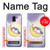S3485 Mignon sommeil Licorne Etui Coque Housse pour Samsung Galaxy J6 (2018)