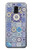 S3537 Moroccan Mosaic Pattern Etui Coque Housse pour Samsung Galaxy J6 (2018)