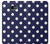 S3533 Blue Polka Dot Etui Coque Housse pour Samsung Galaxy J4+ (2018), J4 Plus (2018)