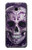 S3582 Purple Sugar Skull Etui Coque Housse pour Samsung Galaxy J4+ (2018), J4 Plus (2018)
