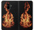 S3379 Fire Frame Etui Coque Housse pour Samsung Galaxy A8 (2018)