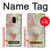 S3418 Carte du monde millésimé Etui Coque Housse pour Samsung Galaxy A8 (2018)