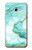 S3399 Green Marble Graphic Print Etui Coque Housse pour Samsung Galaxy A5 (2017)
