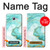 S3399 Vert Marbre Imprimer Graphique Etui Coque Housse pour Samsung Galaxy A5 (2017)