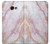 S3482 Soft Pink Marble Graphic Print Etui Coque Housse pour Samsung Galaxy A5 (2017)