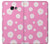 S3500 Pink Floral Pattern Etui Coque Housse pour Samsung Galaxy A5 (2017)