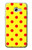 S3526 Red Spot Polka Dot Etui Coque Housse pour Samsung Galaxy A5 (2017)