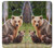 S3558 Bear Family Etui Coque Housse pour Samsung Galaxy A5 (2017)