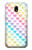 S3499 Colorful Heart Pattern Etui Coque Housse pour Samsung Galaxy J5 (2017) EU Version