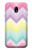 S3514 Rainbow Zigzag Etui Coque Housse pour Samsung Galaxy J3 (2017) EU Version