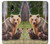 S3558 Bear Family Etui Coque Housse pour Samsung Galaxy J3 (2017) EU Version