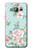 S3494 Vintage Rose Polka Dot Etui Coque Housse pour Samsung Galaxy J3 (2016)