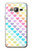 S3499 Colorful Heart Pattern Etui Coque Housse pour Samsung Galaxy J3 (2016)