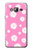 S3500 Pink Floral Pattern Etui Coque Housse pour Samsung Galaxy J3 (2016)