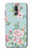 S3494 Vintage Rose Polka Dot Etui Coque Housse pour Huawei Mate 10 Lite