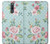 S3494 Vintage Rose Polka Dot Etui Coque Housse pour Huawei Mate 10 Lite