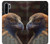 S3376 Eagle American Flag Etui Coque Housse pour Huawei P30 Pro