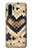 S3417 Diamond Rattle Snake Graphic Print Etui Coque Housse pour Huawei P30 Pro