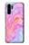 S3444 Digital Art Colorful Liquid Etui Coque Housse pour Huawei P30 Pro