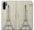 S3474 Eiffel Architectural Drawing Etui Coque Housse pour Huawei P30 Pro