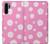 S3500 Pink Floral Pattern Etui Coque Housse pour Huawei P30 Pro