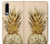 S3490 Gold Pineapple Etui Coque Housse pour Huawei P30