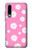 S3500 Pink Floral Pattern Etui Coque Housse pour Huawei P30