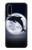 S3510 Dolphin Moon Night Etui Coque Housse pour Huawei P30