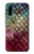 S3539 Mermaid Fish Scale Etui Coque Housse pour Huawei P30