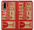 S3552 Vintage Fragile Label Art Etui Coque Housse pour Huawei P30