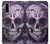 S3582 Purple Sugar Skull Etui Coque Housse pour Huawei P30